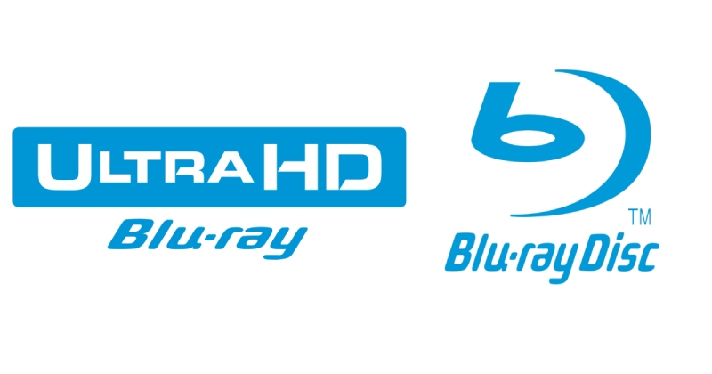 4K Blu ray vs Blu ray Logo