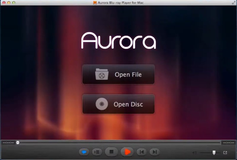 Aurora Blu-ray Player Mac