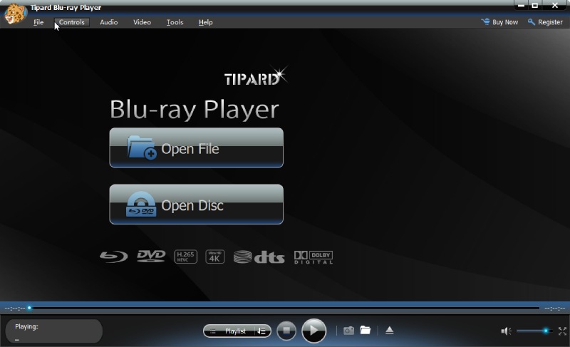 Blu-ray Player Interface