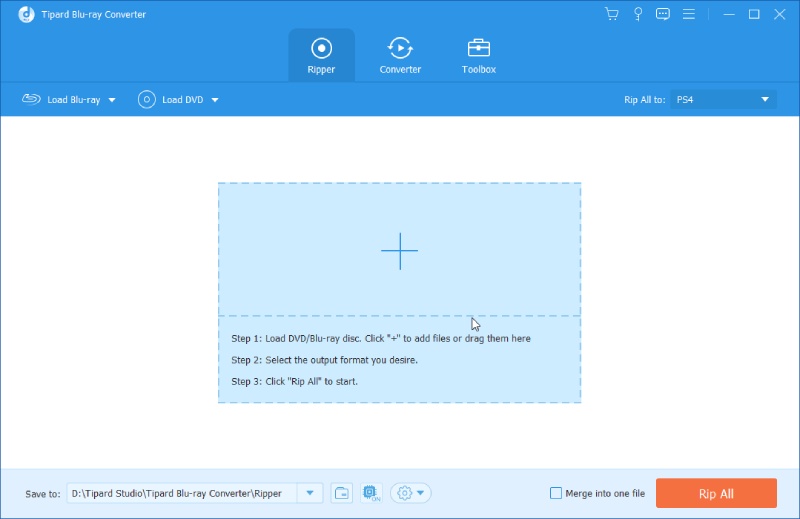 Blu Ray Ripper Interface