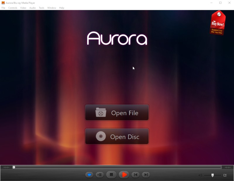 Aurora Blu-ray Media Player Windows