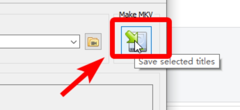 Rip Selected Titles in MakeMKV