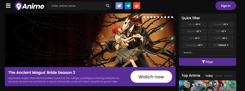 9Anime Online Free Anime Website