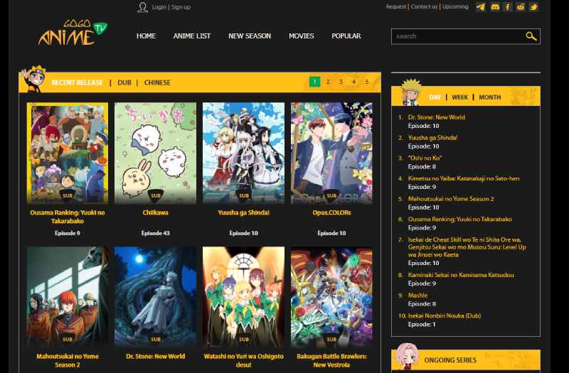 Gogoanime Best Site to Watch Anime Free