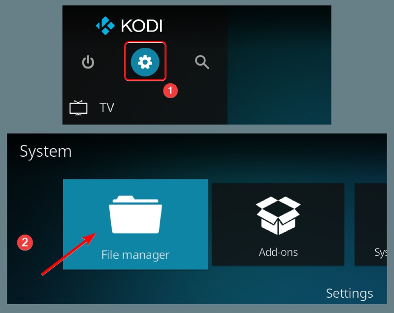 Kodi File Manager