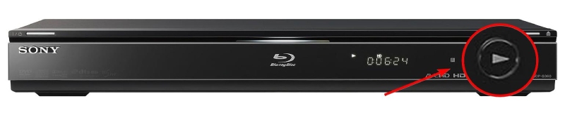 How to Play Movie on Sony Blu-ray Player Without Remote