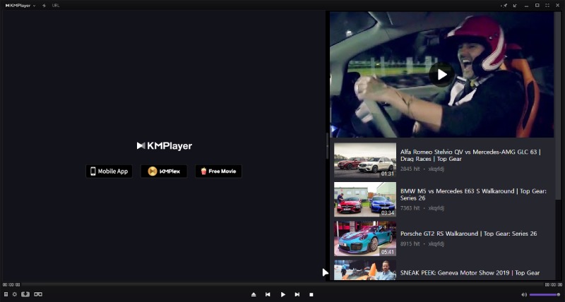KM Player on Windows 10