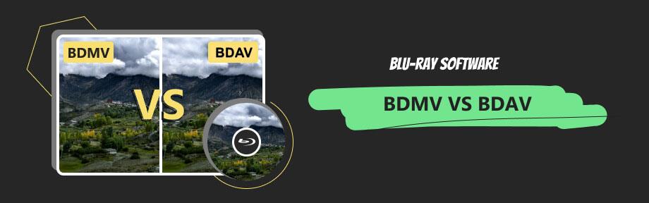 BDMV vs BDAV