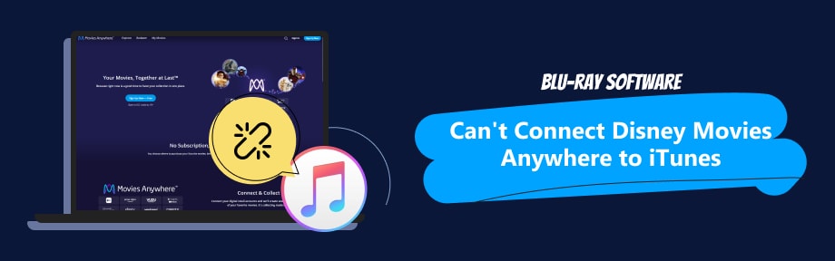 Can’t Connect Disney Movies Anywhere to iTunes