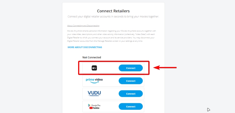 Connect Retailers After Registration