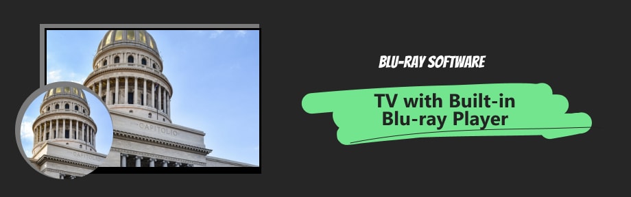 TV with Built in Blu-ray Player