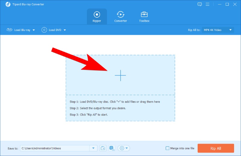 Digitize Blu-ray Load