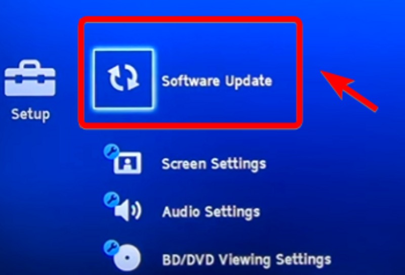 Sony Blu-ray Player Software Update