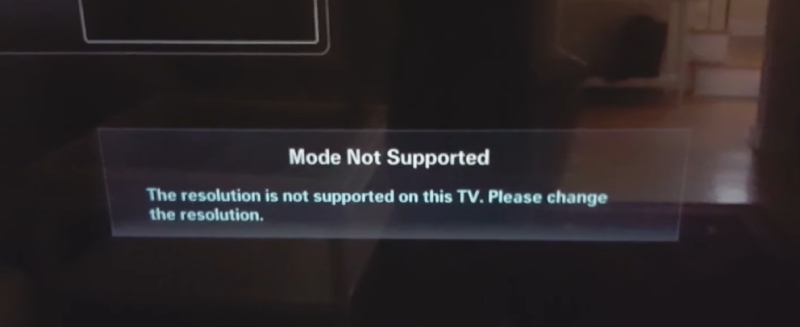 TV Shows Mode Not Supported