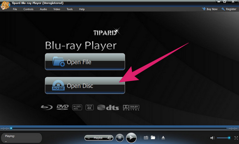 Desktop Player Load DVD