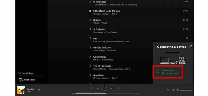 Correct Playback Device in Spotify