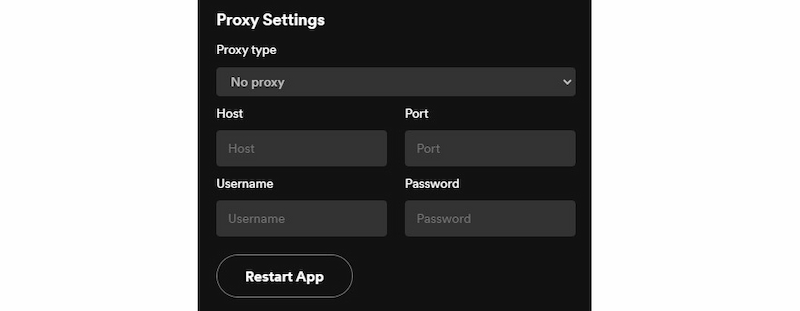 Unblock Spotify with Proxy Server