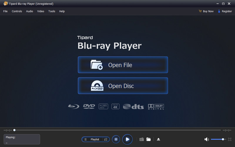 Blu-ray Player Interface