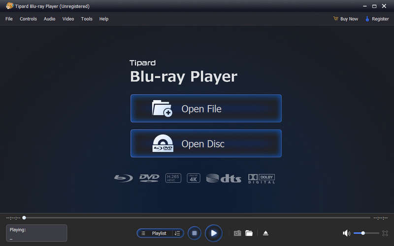 Blu-ray Player Interface