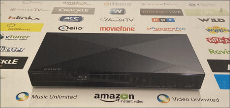 Sony DVD Blu-ray Player with Netflix